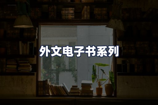 外文电子书系列